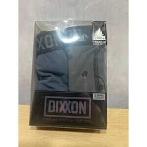 Dixxon Flannel Company Mens Size 3XL Premium Boxer Briefs Gray Logo 2 Pairs